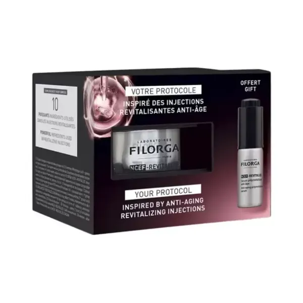 FILORGA COFFRET CREME NCEF-REVITALIZE+SERUM NCEF-REVITALIZE ANTI AGE 5ML (OFFERT)