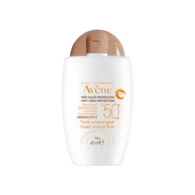 AVENE FLUIDE MINERAL TEINTE SPF50+ 40ML