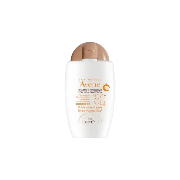 AVENE FLUIDE MINERAL TEINTE SPF50+ 40ML