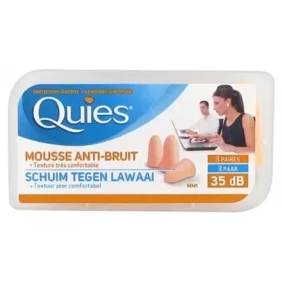QUIES MOUSSE BOITE DE 6CHAIR