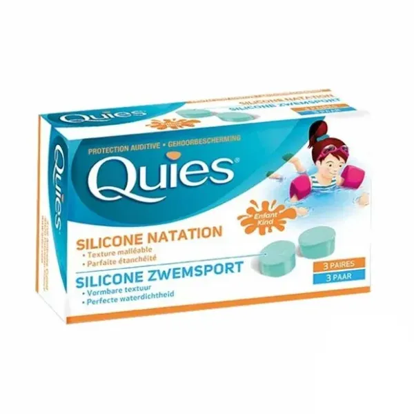 QUIES SILICONE ENFANT BOITE DE6