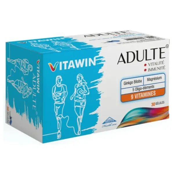 VITAWIN ADULTE 30 GELULES