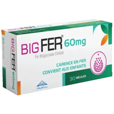 BIGFER 60 MG BT30