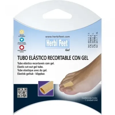 HERBI FEET TUBE ELASTIQUE AVEC GEL S REF 6011.5