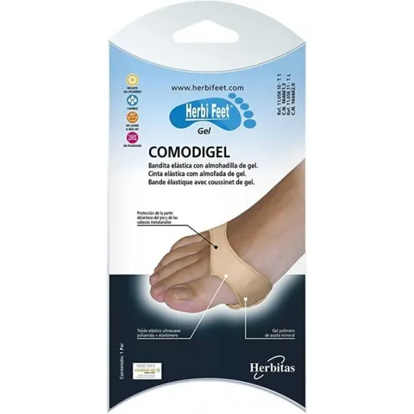 HERBI FEET COUSSINET DE PROTECTION METATARSIENNE TAILLE S/L