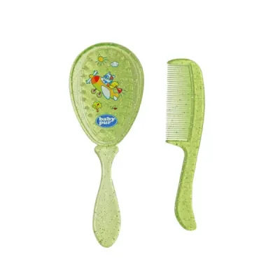 BABY PUR BROSSE ET PEIGNE DÉCORÉS 0M+