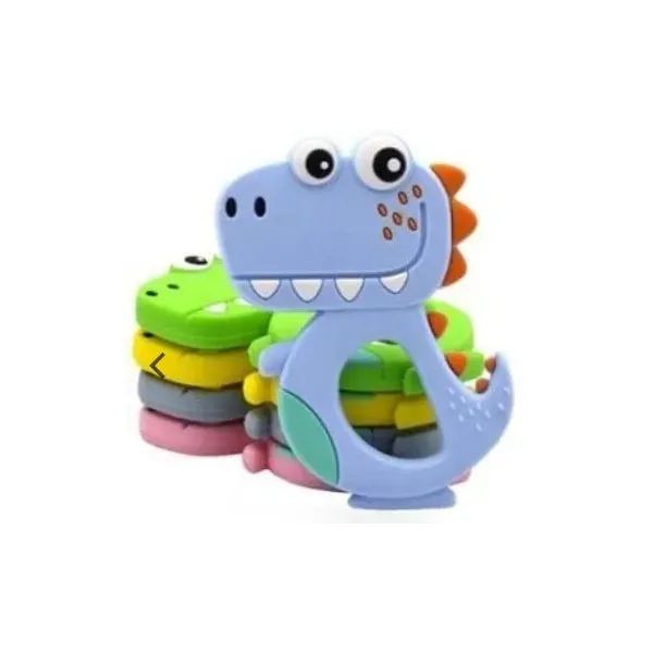 BABY PUR ANNEAU DE DENTITION DINO 4M+