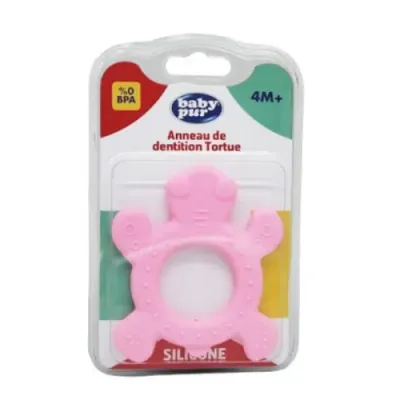 BABY PUR ANNEAU DENTITION TORTUE 4M+