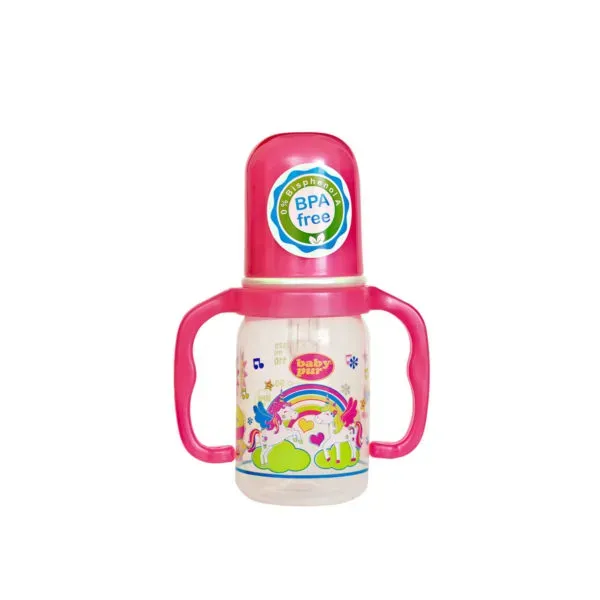 BABY PUR BIBERON EN VERRE AVEC ANSE 120ML