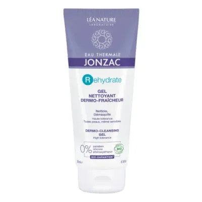 JONZAC REHYDRATE GEL DERMO NETTOYANT VISAGE 200 ML