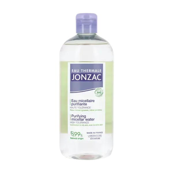 JONZAC EAU MICELLAIRE PURIFIANTE 500ML