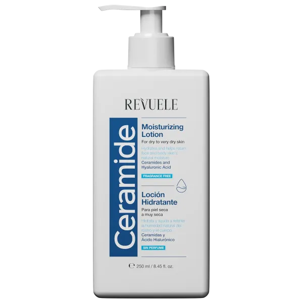 REVUELE LAIT HYDRATANT VISAGE ET CORPS POUR PEAUX SÈCHES 250ML