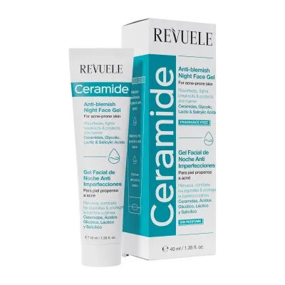 REVUELE GEL DE NUIT ANTI-IMPERFECTIONS AUX CERAMIDES 40ML