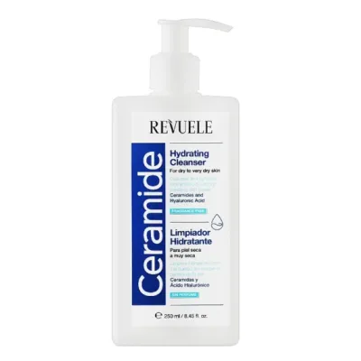 REVUELE CERAMIDE NETTOYANT HYDRATANT POUR PEAUX SECHES 250ML