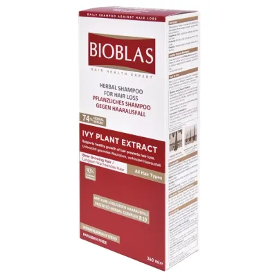 BIOBLAS SHAMPOOING IVY PLANT EXTRACT 360ML