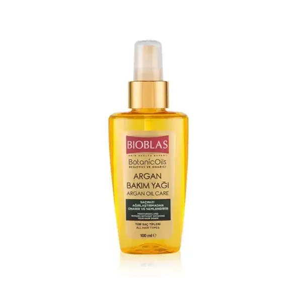 BIOBLAS BOTANIC OILS HUILE SE SOIN CAPILLAIRE ARGAN 100ML