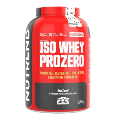 NUTREND ISO WHEY PROZERO COOKIES CREAM 2250G
