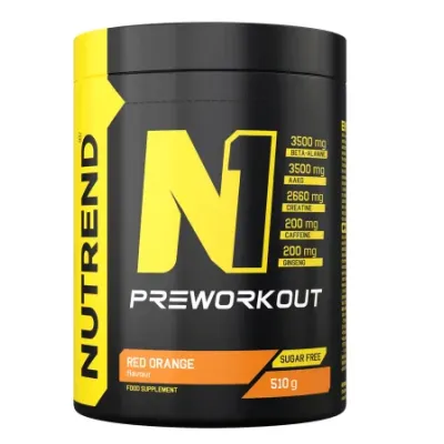 NUTREND N1 PRE WORKOUT RED ORANGE 510G