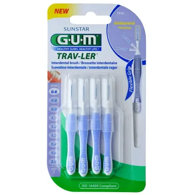 GUM BROSSETTE TRAVLER 0.6 MM (1312)