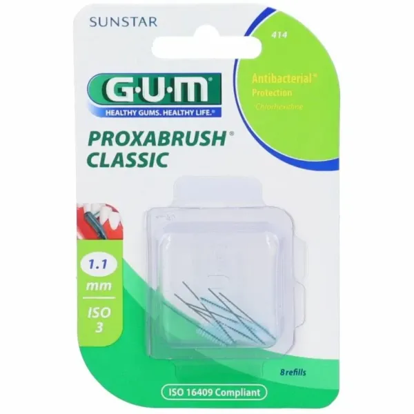 GUM BROSSETTES ULTRA FINE CONIQUE 1,1MM (414)