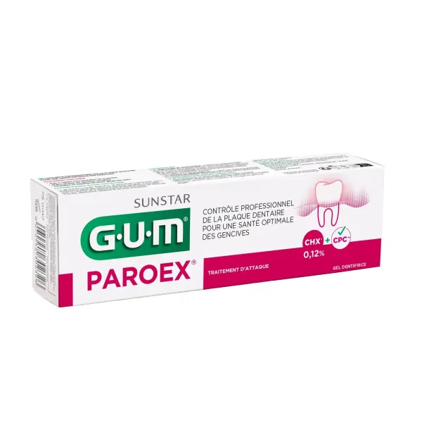 GUM DENTIFRICE PAROEX 75ML