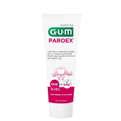 GUM DENTIFRICE PAROEX 75ML
