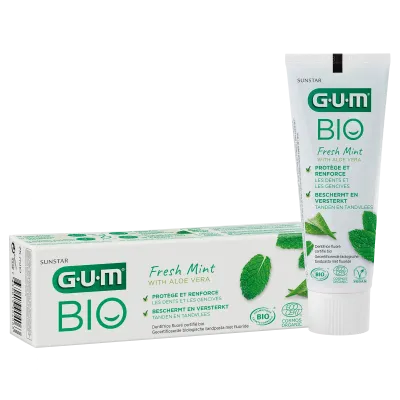 GUM BIO DENTIFRICE FRESH MINT WITH ALOE VERA 75ML