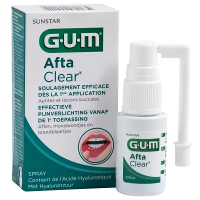 GUM AFTA CLEAR SPRAY BUCCAL 15ML