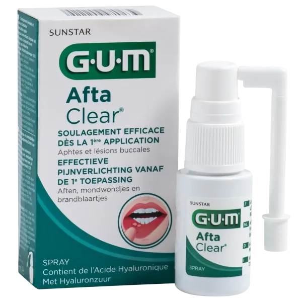 GUM AFTA CLEAR SPRAY BUCCAL 15ML