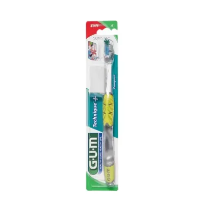 GUM BROSSE A DENTS TECHNIQUE COMPACT SOUPLE (491)