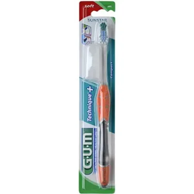 GUM BROSSE A DENTS TECHNIQUE COMPACT SOUPLE (491)
