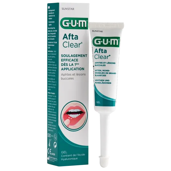 GUM AFTA CLEAR GEL 10ML