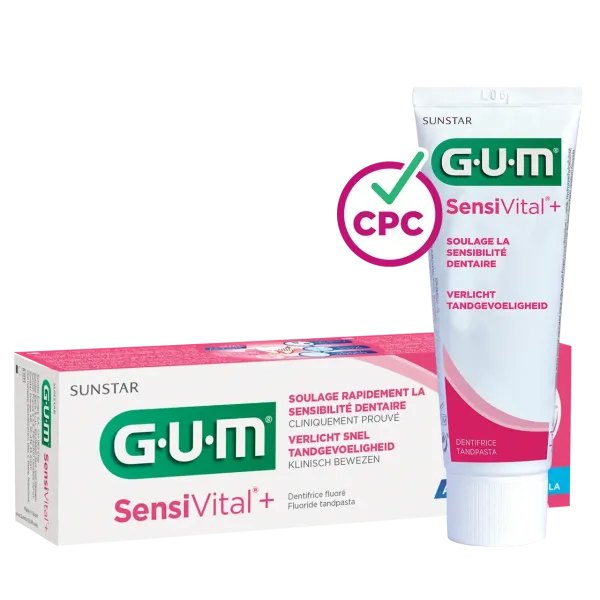 GUM DENTIFRICE SENSIVITAL 75ML