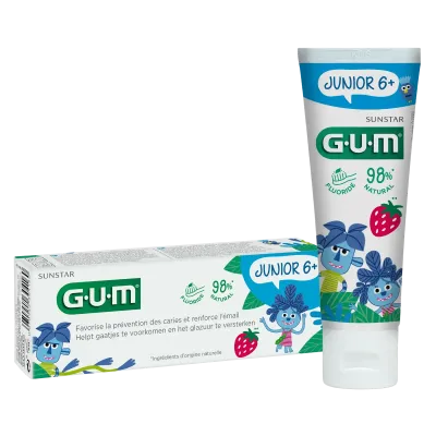 GUM DENTIFRICE ENFANT JUNIOR 6 ANS+ 50ML