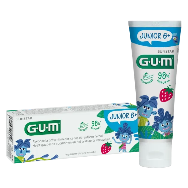 GUM DENTIFRICE ENFANT JUNIOR 6 ANS+ 50ML