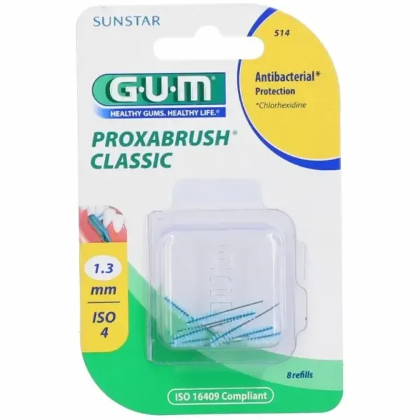 GUM BROSSETTES EXTRA FINE CONIQUE 1,3MM (514)