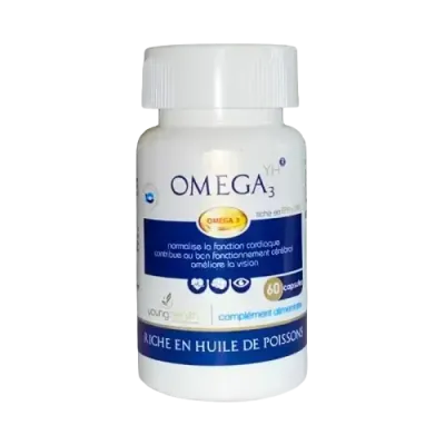 YOUNG HEALTH OMEGA 3 60 CAPSULES