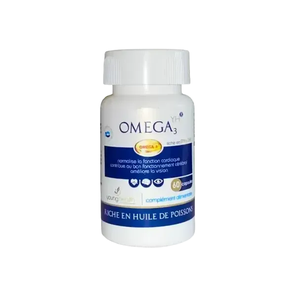 YOUNG HEALTH OMEGA 3 60 CAPSULES