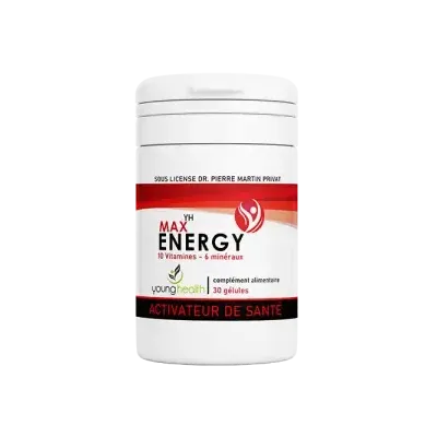 YOUNG HEALTH MAX ENERGIE 30 GÉLULES