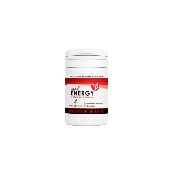 YOUNG HEALTH MAX ENERGIE 30 GÉLULES