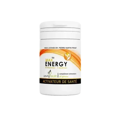 YOUNG HEALTH MAX ENERGIE 60 GELULES