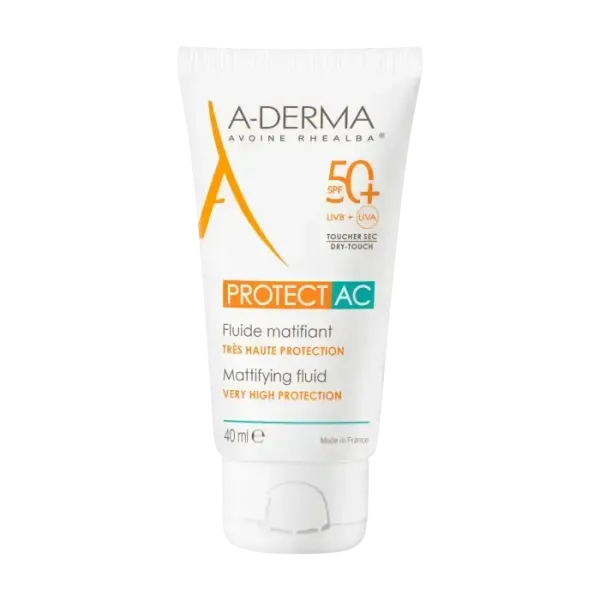 A-DERMA PROTECT AC FLUIDE MATIFIANT SPF50+ 40ML