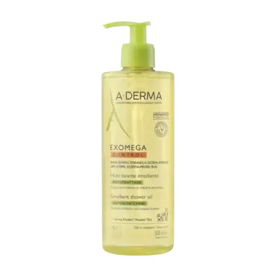 A-DERMA EXOMEGA CONTROL HUILE LAVANTE EMOLLIENTE  500ML