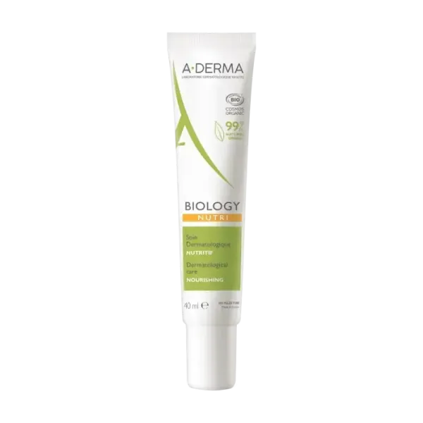 A-DERMA BIOLOGY NUTRI SOIN NUTRITIF PEAUX FRAGILES TRES SECHES 40ML
