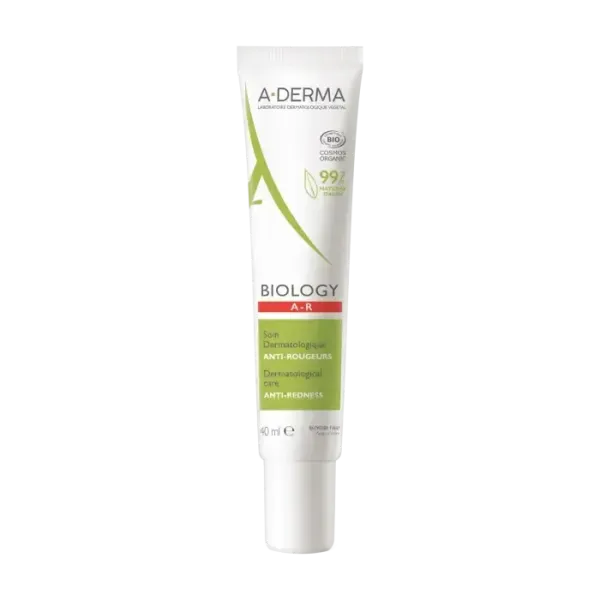 A-DERMA BIOLOGY A-R SOIN ANTI ROUGEURS PEAUX A TENDANCE COUPEROSIQUE 40ML