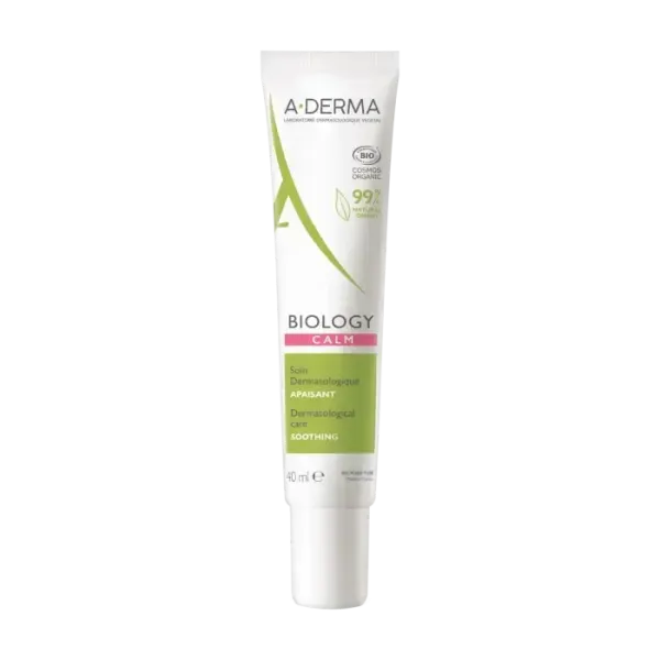 A-DERMA BIOLOGY CALM SOIN APAISANT PEAUX REACTIVES 40ML