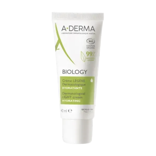 A-DERMA BIOLOGY CREME LEGERE HYDRATANTE PEAUX FRAGILE 40ML