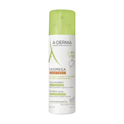 A-DERMA SPRAY EXOMEGA CONTROL  EMOLLIENT ANTI-GRATTAGE PEAUX SECHES 200ML