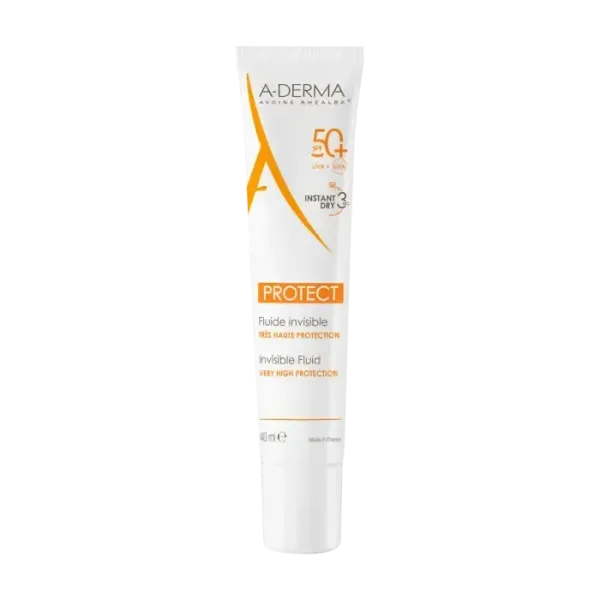 A-DERMA PROTECT FLUIDE INVISIBLE SPF 50+ 40ML
