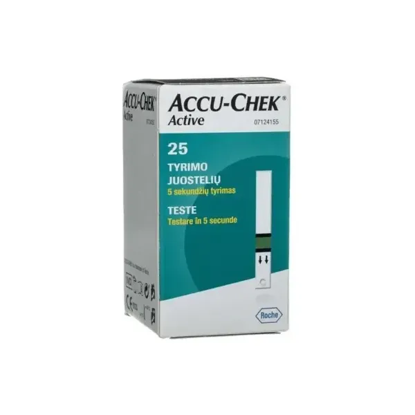 ACCU-CHEK ACTIVE BANDELETTES BT/25